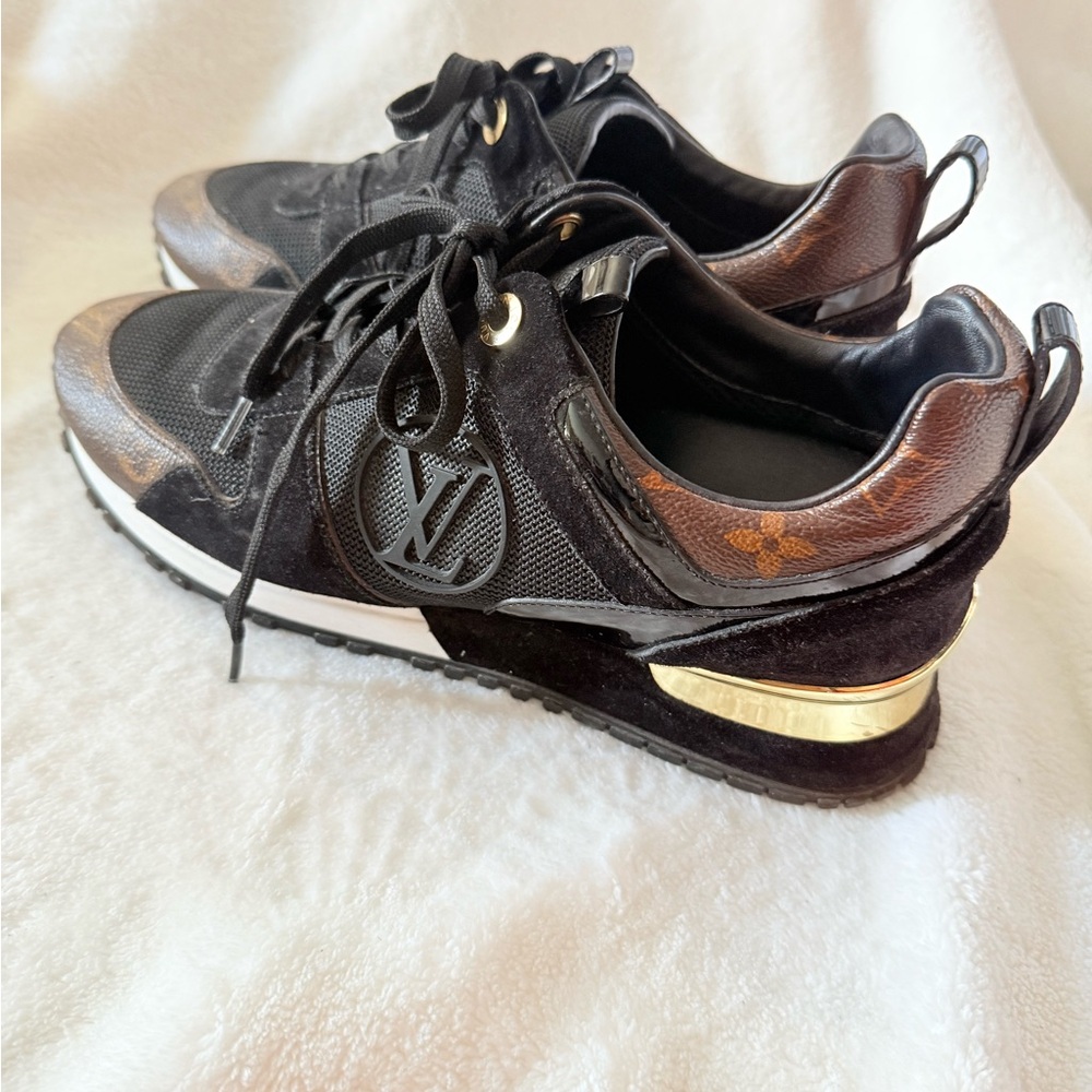 Black and Brown Designer Sneakers - Picture 6 of 10